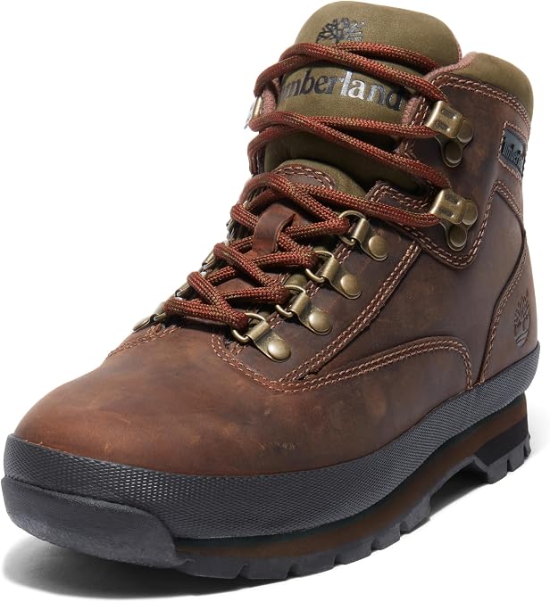 Timberland 95100 EURO Hiker Leather Men's Boots BROWN Brown
