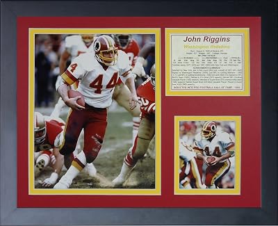 Legends Never Die John Riggins Framed Photo Collage, 11x14-Inch, 11662U