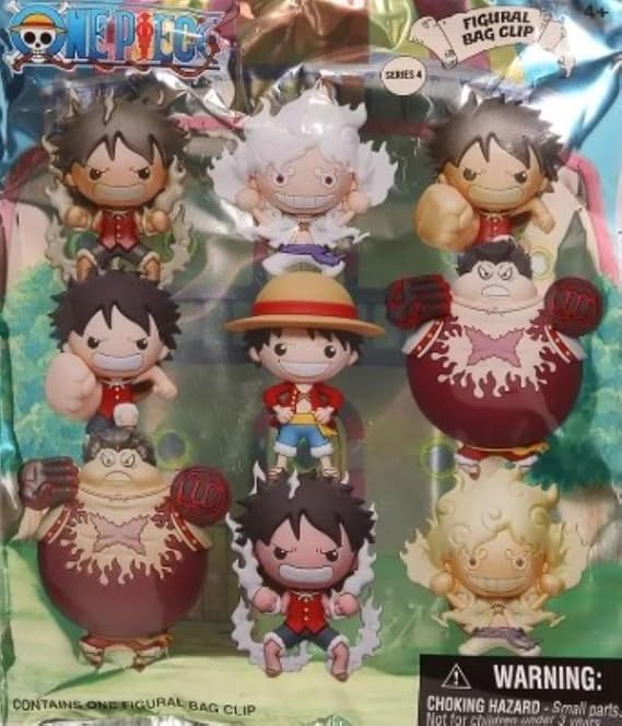 One Piece Characters Series 4 Blind Bag Figural Bag Clip