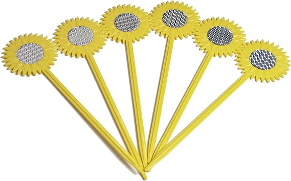 Bird B Gone Scare Bird Garden Sunflower Stakes, 6-Pack