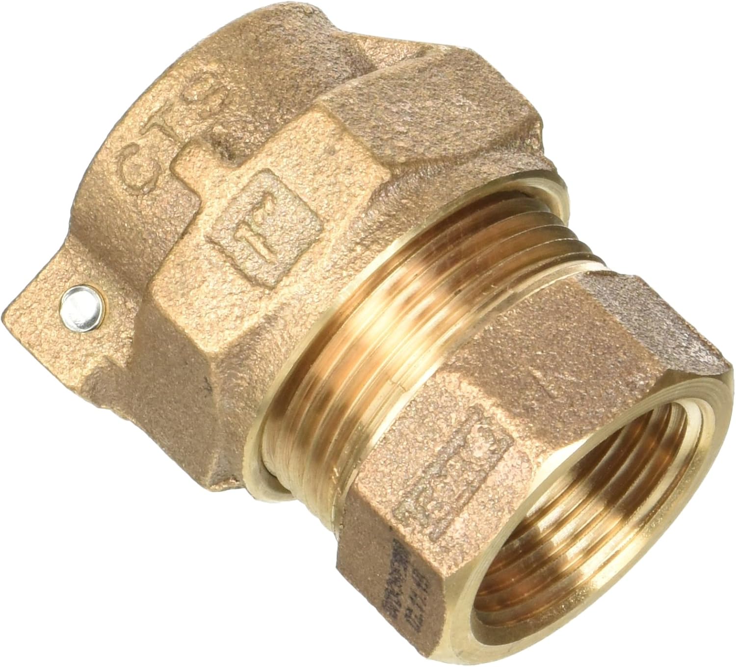 Standard Plumbing Supply 313-275NL LEGEND VALVE AND FITTING T-4305 No Lead Copper Tube Size Pack Joint with Female Iron Pipe Water Service Coupling Socket, 1"