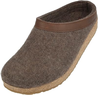 HAFLINGER GZL Clog - Smokey Brown, 42