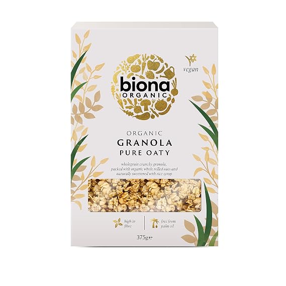 Biona Organic - Granola - Pure Oaty - Crunchy - 375g