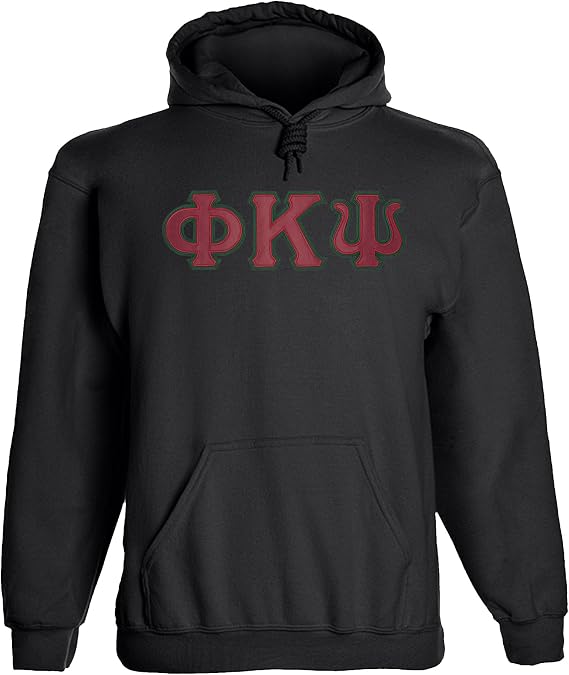 Phi Kappa Psi Twill Letter Hoody