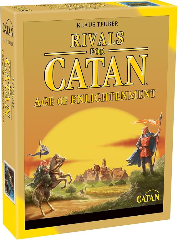 Rivals for CATAN Age of Enlightenment Card Game EXPANSION - Chart New Territories! Strategy Game for Kids & Adults, Ages 10+, 2 Players, 45-90 Minute Playtime, Made by CATAN Studio
