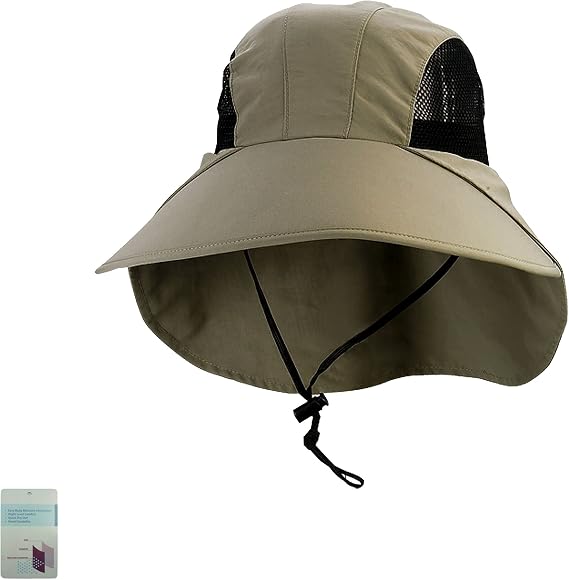 Juniper Large Bill Flap Cap with Mesh Sides