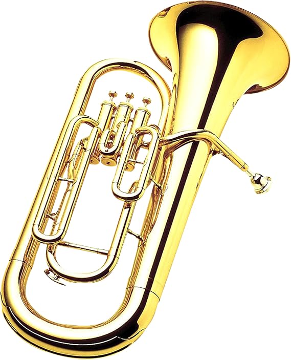 Yamaha YEP-201 3-valve Student Euphonium - Clear Lacquer