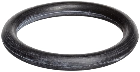 345 Buna-N O-Ring, 70A Durometer, Black, 4" ID, 4-3/8" OD, 3/16" Width (Pack of 25)