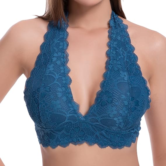 JOJOANS Halter Lace Bralette