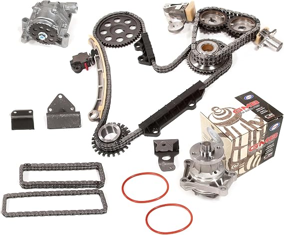 DG-8614899320 Timing Chain Kit GMB Water Pump Compatible With/Replacement For 2.5/2.7 Liter V6 Suzuki Chevy H25A H27A