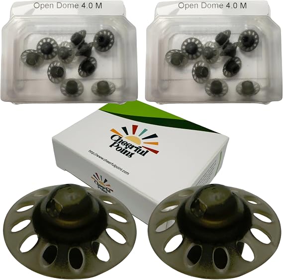 Phonak 4.0 Open Hearing Aid Domes, Medium Size (0.35 inch=9 mm), 20 Domes in 2 Pack, Hearing aid Domes Manufactured by Sonova in Switzerland (OEM), 054-0786