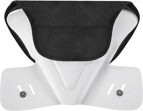 Detachable Football Butterfly Restrictor, 1cm Extra Thickened Football Neck Protector Attach to Shoulder Pads, Cowboy Collar Shoulder Pad for Adults Athletes Sports Enhanced Impact Protection