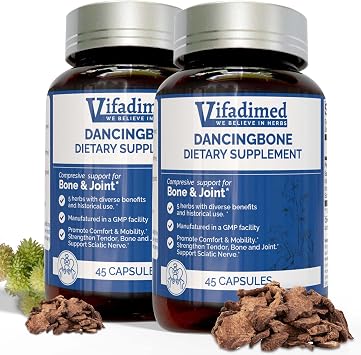 Support Joint & Osteoarthritis for Men and Women,Blood Circlatior, Healthy inlfammatory Response, Legs, Knee & Joint Health,Comfort,Mobility,Flexibility - 2 Bottles