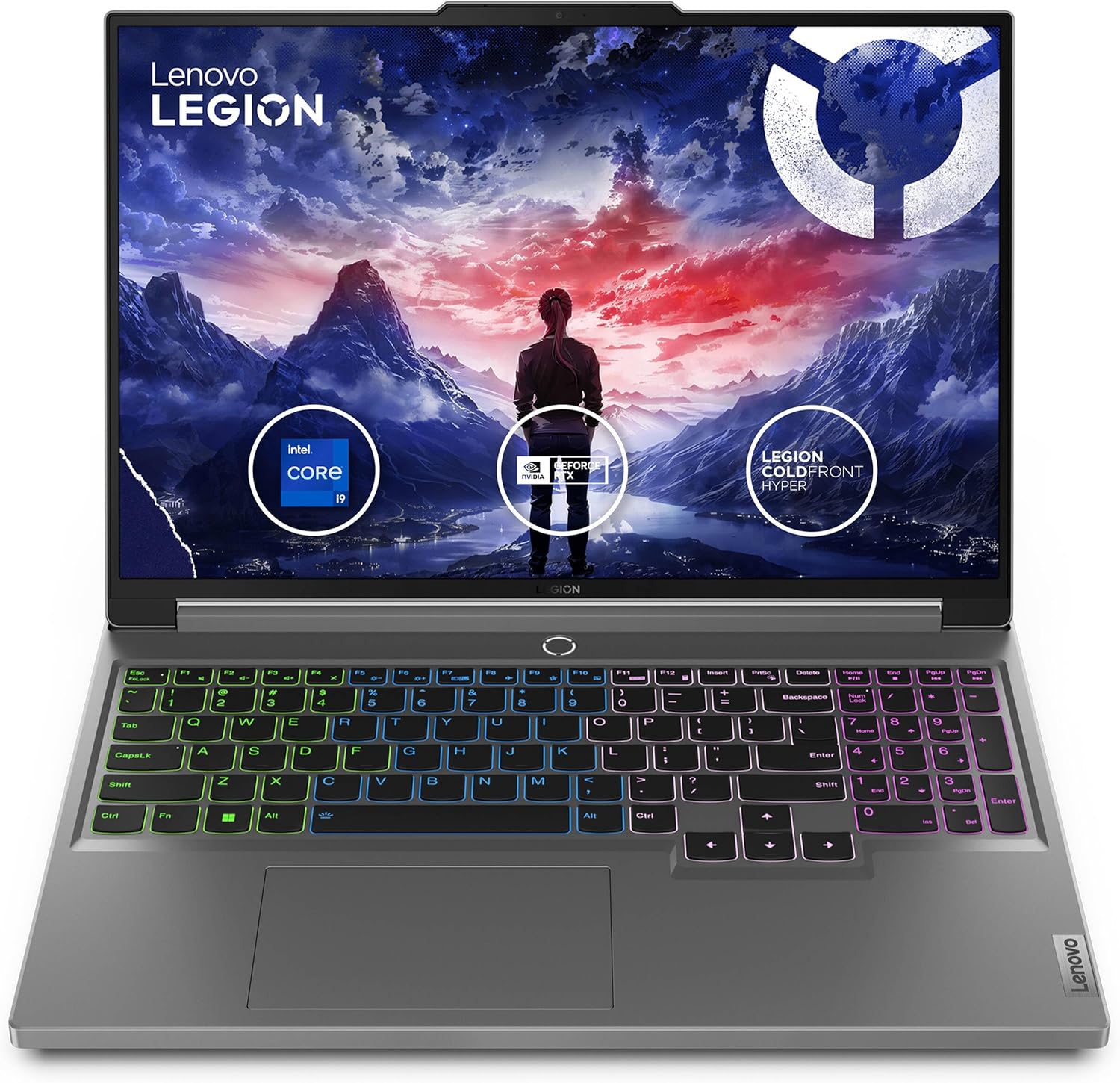 Lenovo Legion Gaming Laptop, 2024, 16 2560 x 1600 240Hz, Intel-24 Core i9-14900HX, NVIDIA GeForce RTX 4060 8GB, 64GB DDR5, 8TB SSD, Windows 11 Home, RGB Backlit KB, Wi-Fi 6E, 1080p Camera, Luna Grey