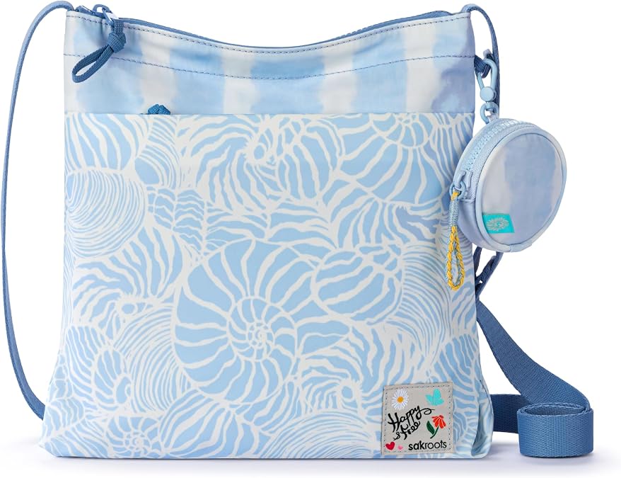 The Sak Basic Crossbody Purse - Cross Body Handbag For Everyday & Travel - Zipper Closure & Adjustable Strap
