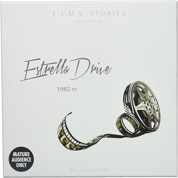 TIME Stories Estrella Drive EXPANSION - Immersive Time-Travel Adventure Game, Cooperative Strategy Game for Kids and Adults, Ages 12+, 2-4 Players, 60 Minute Playtime, Made by Space Cowboys