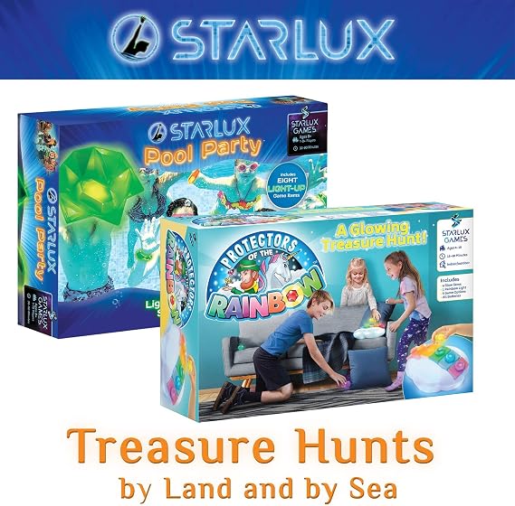 Pool Party + Protectors of the Rainbow Glow Games for the Pool & Home (2-Item Bundle)