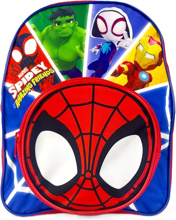 Kids Spidey And His Amazing Friends Backpack For Boys Girls School Travel Rucksack Lunch Bag