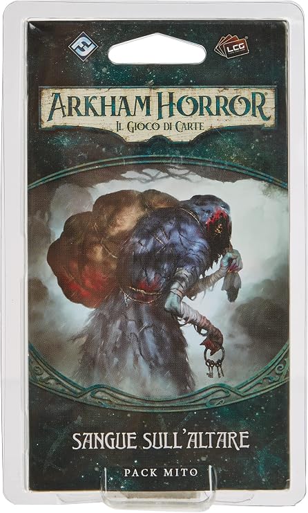 Asmodee - Arkham Horror The Card Game: Blood on the Altar - Card Game Expansion, Italian Edition