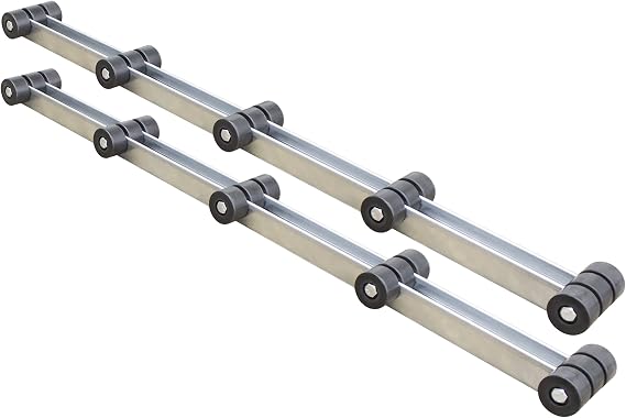 Goldenrod Galvanized Roller Bunk (6387) - 4 and 5 feet Boat Trailer Bunks