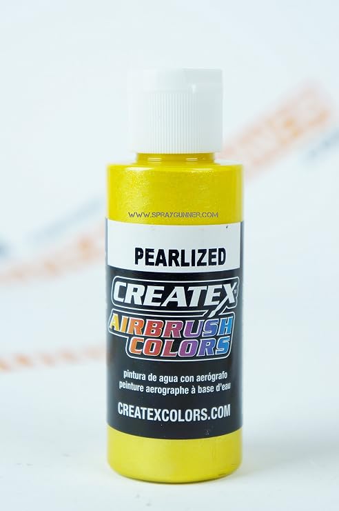 Createx Pearlized 5311 Pearl Pineapple 2oz. Paint. by SprayGunner