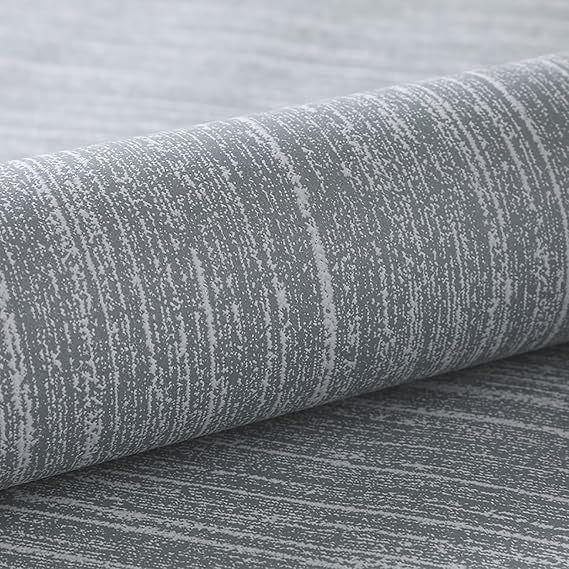 Striped Wallpaper Starry Grey Mix Plain Thick Textured Wallpaper Modern 3D Embossed Wallpapers for Bedroom Adults Teenager Living Room Lounge Hallway Hall