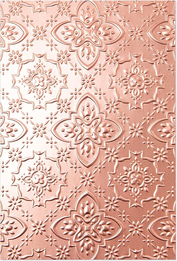 Sizzix 3D Doku Kalıbı - Kabartma Klasörü, Kath Breen Dekoratif Motif