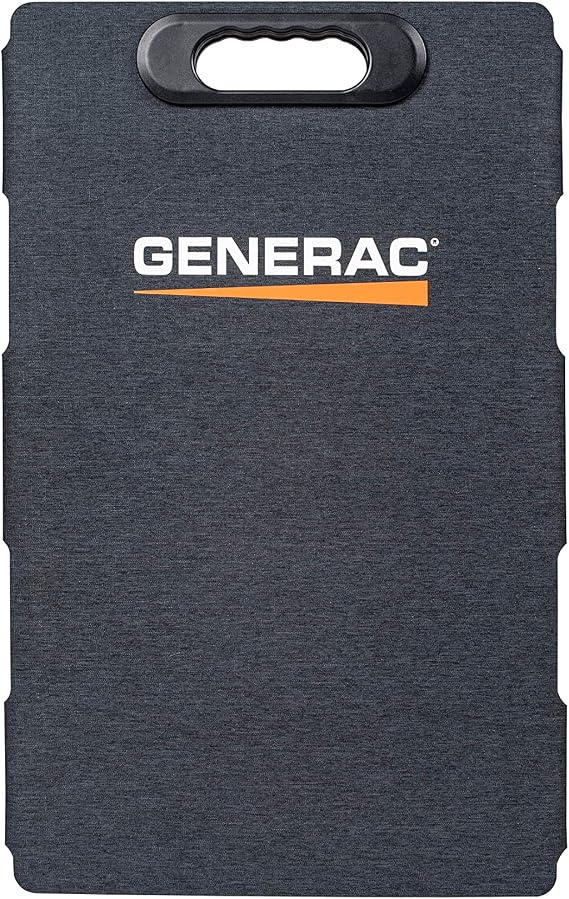 Generac 100 Watt Solar Panel, Orange and Black