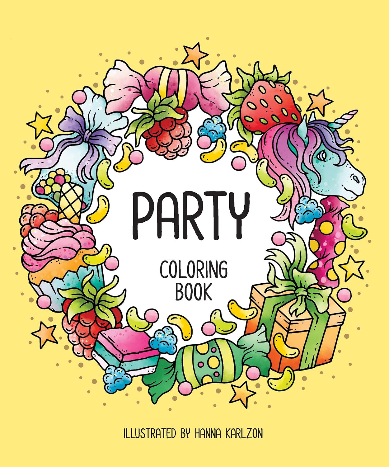 Party: Coloring Book Paperback – Coloring Book, February 7, 2023