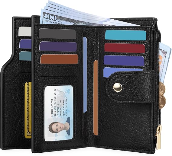 Airkit Small Wallet for Women, RFID Blocking Credit Card Holder