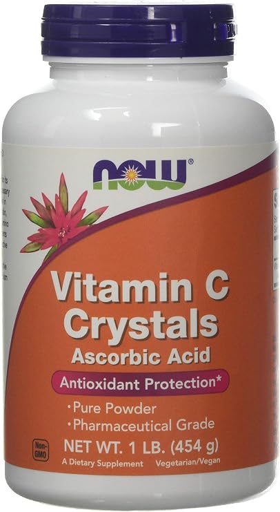 NOW Foods Vitamin C Crystals, 1 lbs