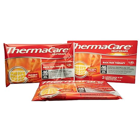 ThermaCare 081144658 Back & Hip Wrap, Large/X-Large