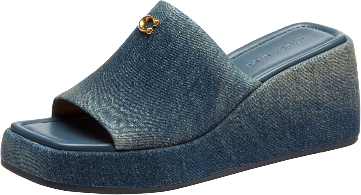 Coach Women's Marie Platform Slide Sandals