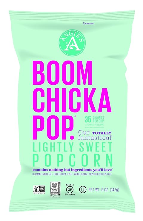 Angies BOOMCHICKAPOP Light Kettle Corn Popcorn, 5 oz.