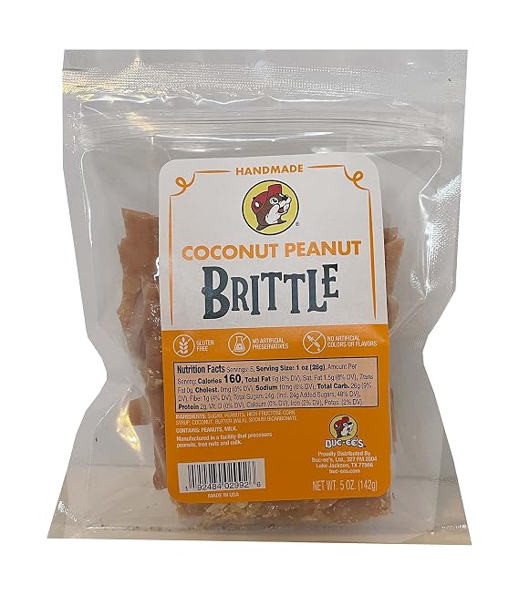 Buc-ee's Coconut Peanut Brittle