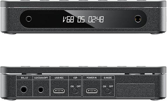 FiiO DM13 Portable CD Player with Bluetooth (Black)