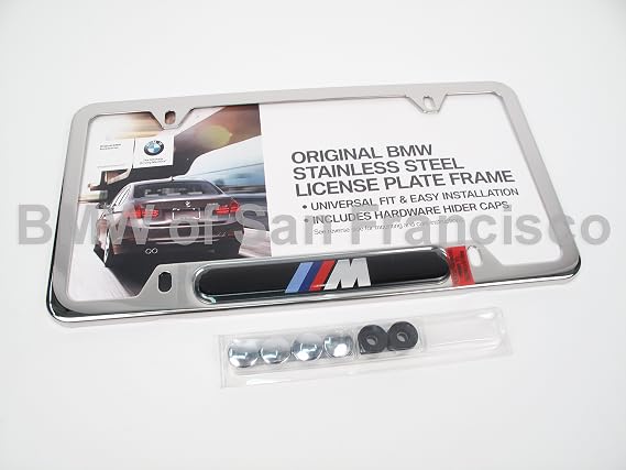 BMW 82-12-0-010-405 License Plate Frame, 1 Pack