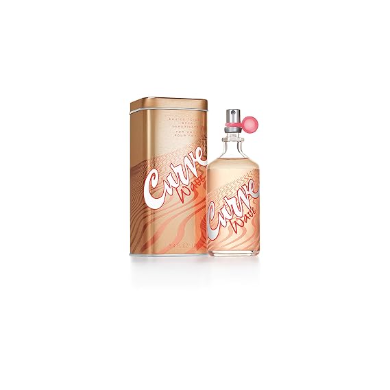 Curve Wave Eau de Toilette for Women, 3.4 fl oz