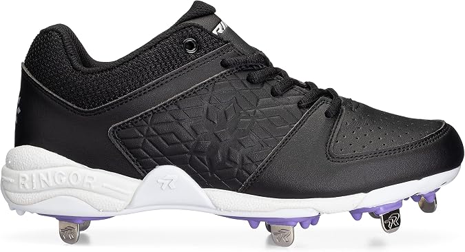 RIP-IT | Women's Diamond Softball Spike | Size 7.5 | Black