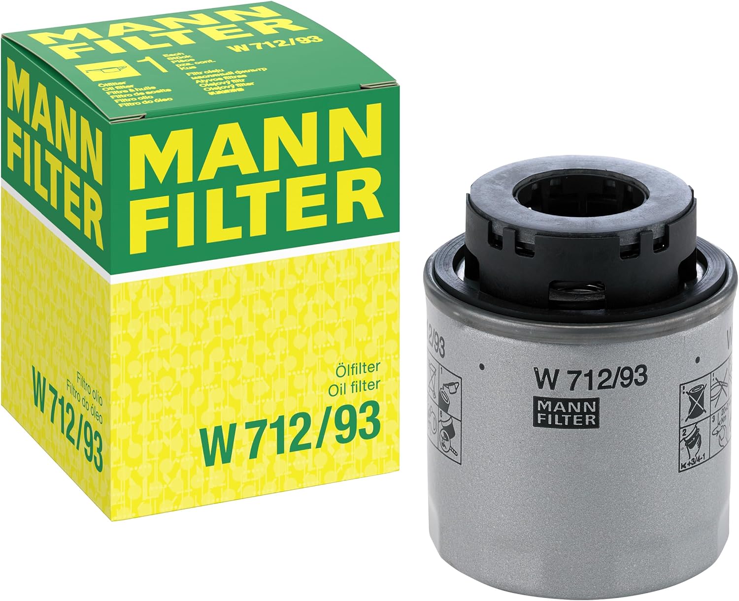 MANN-FILTER W 71293 Oil Filter VW Group