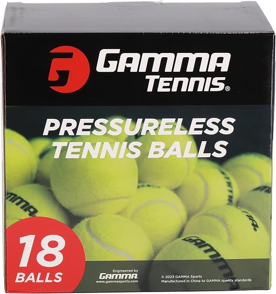 GAMMA Sports Pressureless Tennis Balls, Bags & Boxes, Yellow & Colored Tennis Balls