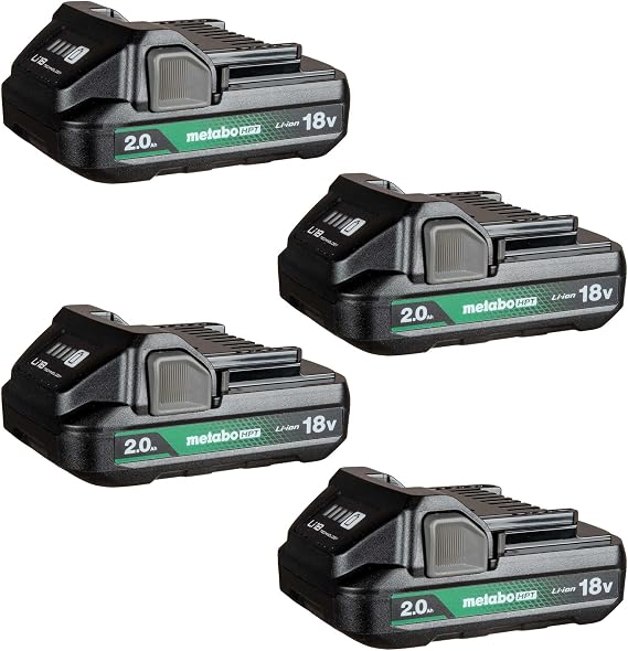18V BATTERY 2.0Ah 4-PACK