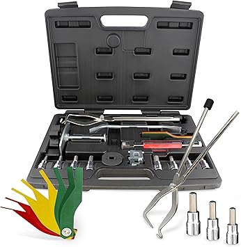 ABN 15-Piece Brake Kit with Brake Caliper Tool, Brake Drum Puller, Brake Adjusting Tool Set