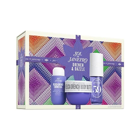 Sol de Janeiro Delicia Drench Vanilla Moisturizing Body Routine Gift Set