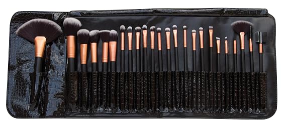 Rio Professional Cosmetic Make Up Brush Set - 24-Piece