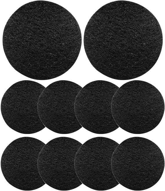 Filter Sponge Replacement Accessories Fit for Neabot Neakasa P1 Pro Pet Grooming Kit & Vacuum, 3.74'' Diameter Circle 10 pack