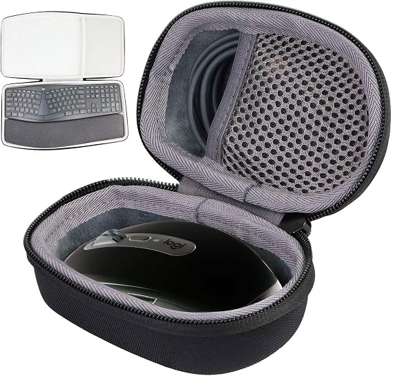 Hard case for Logitech MX Anywhere 3 Mouse+Ergo K860 Keyboard