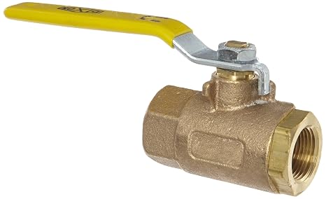 Dixon BBV75 Brass Ball Valve, 3/4" NPT Female