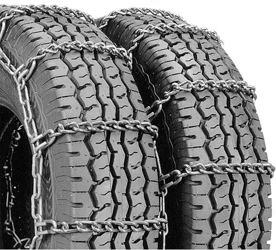 Security Chain Company QG4219 Quik Grip Type DT Light Truck Dual and Triple Tire Traction Chain - Set of 2