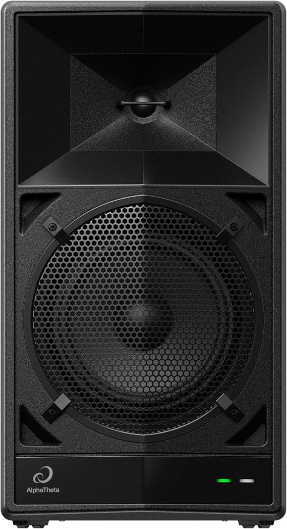AlphaTheta Wave-Eight Portable Battery DJ Speaker, SonicLink, Black